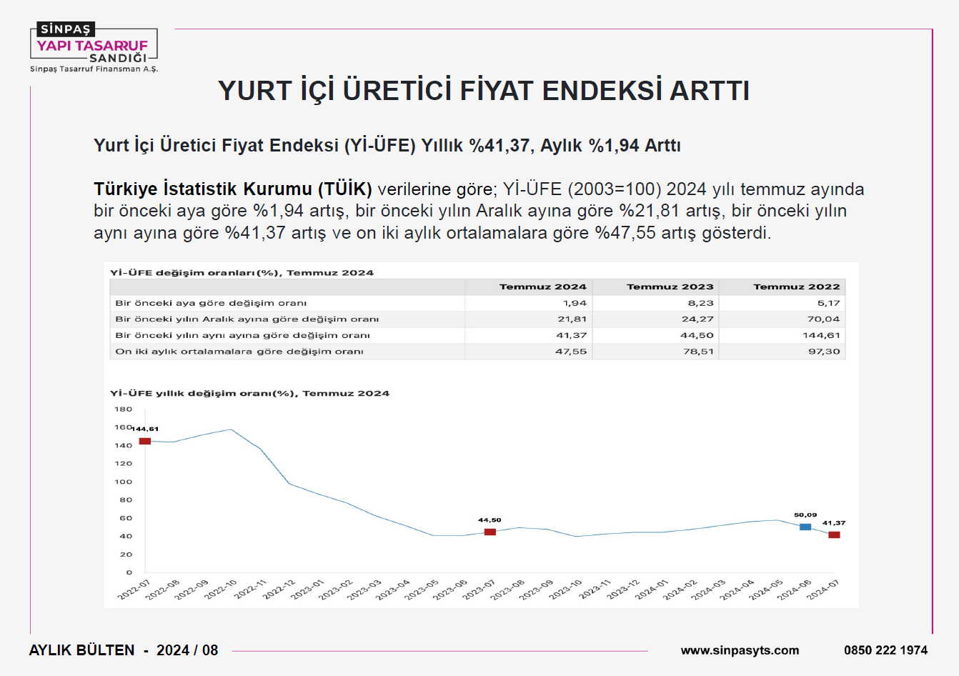 Ağustos Ayı Bülteni