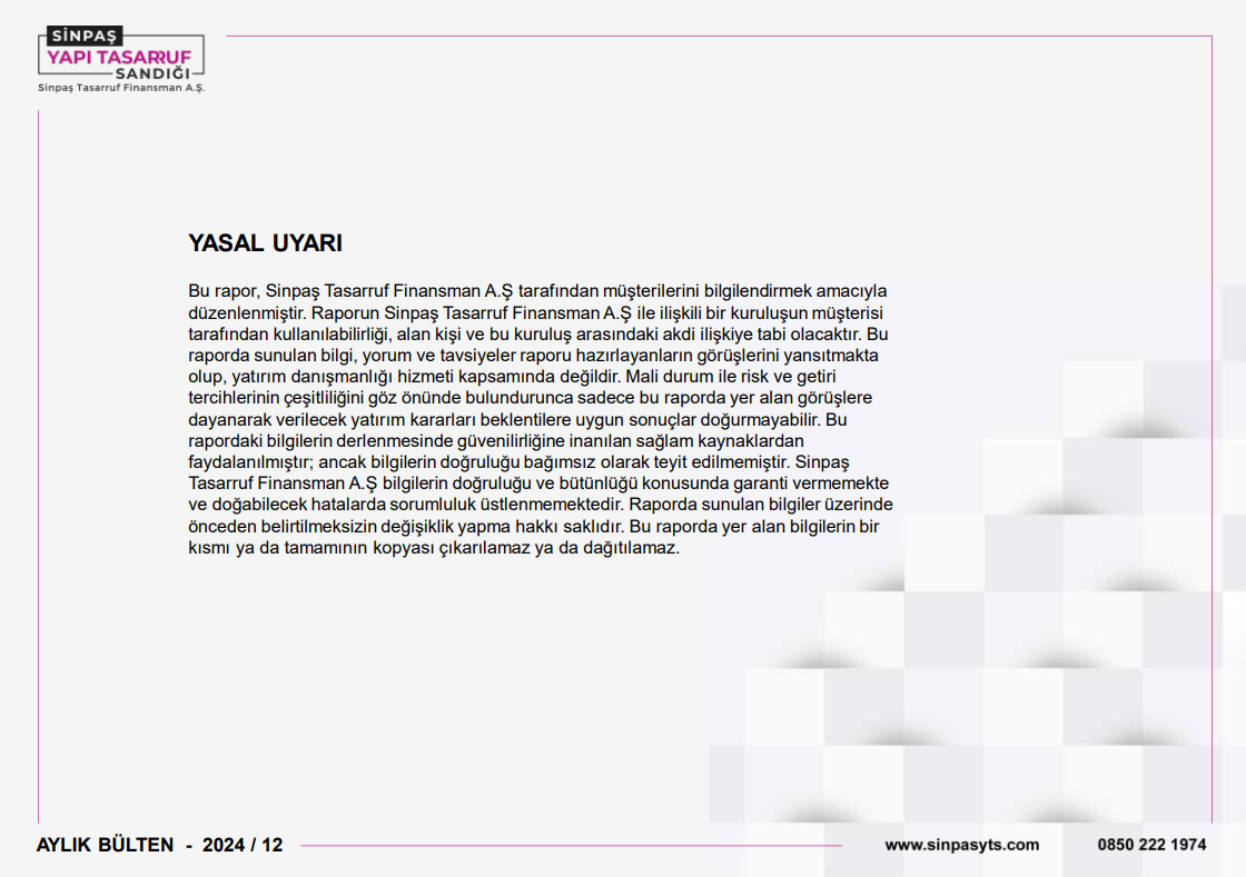 Aralık Ayı Bülteni