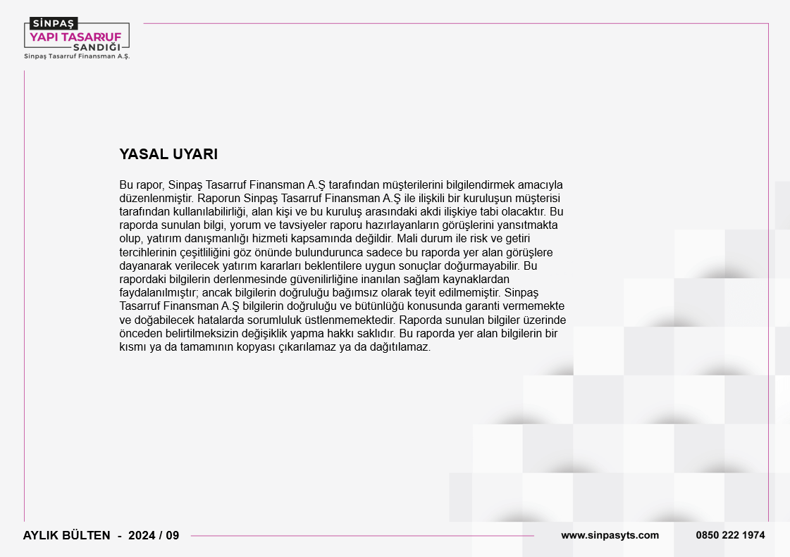 Eylül Ayı Bülteni