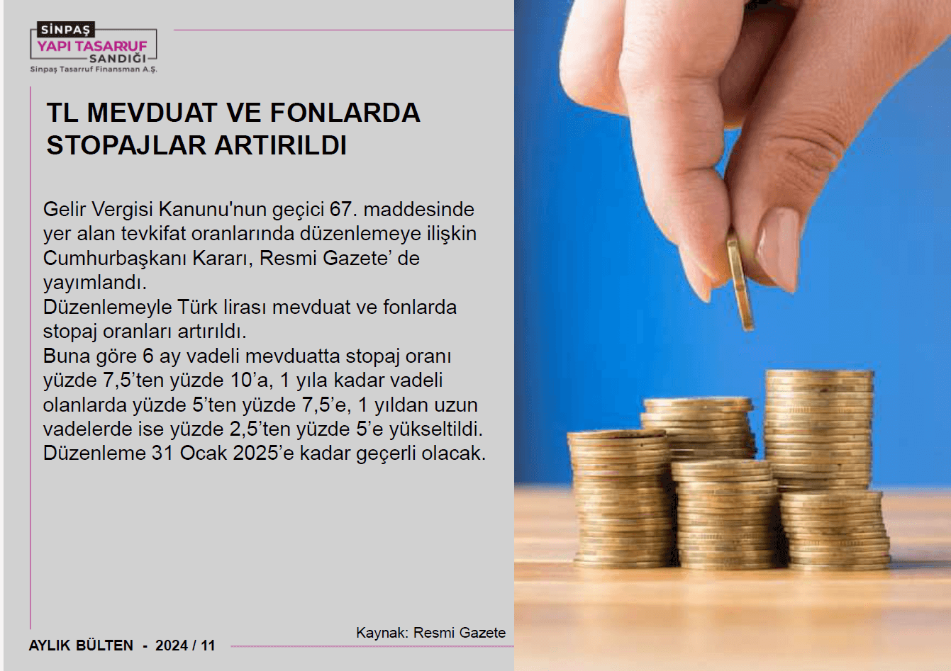 Kasım Ayı Bülteni