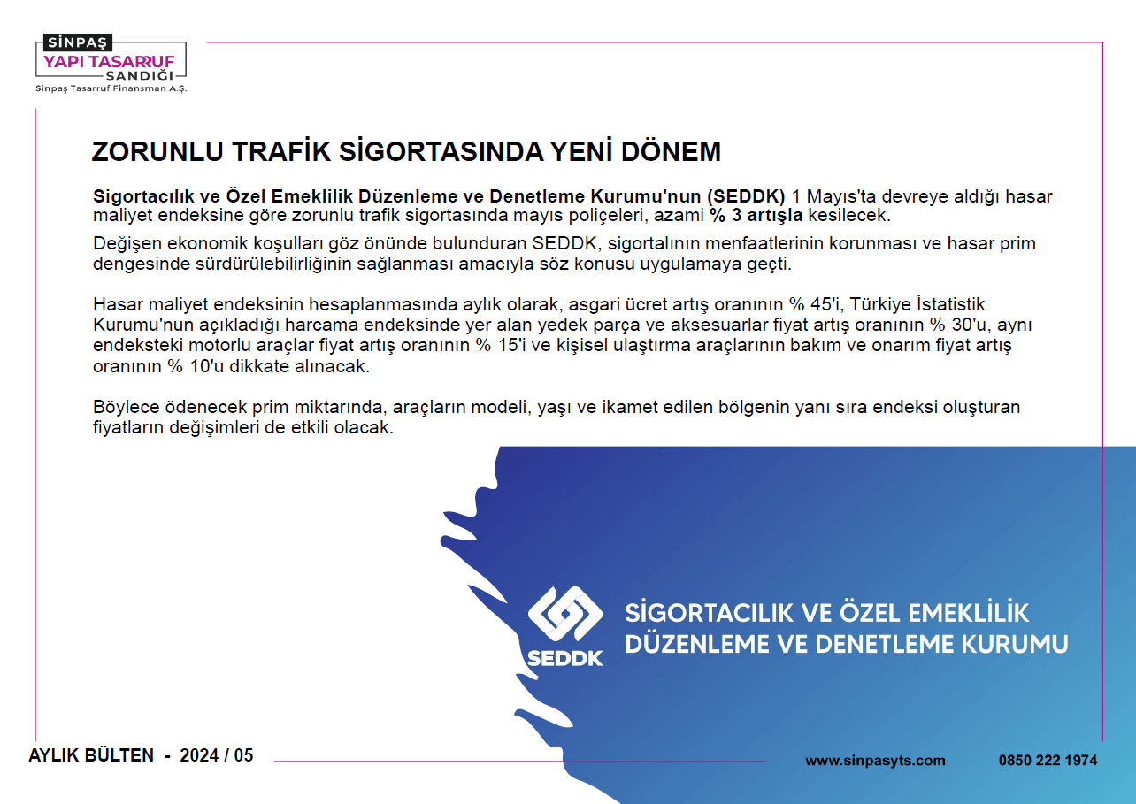 Mayıs Ayı Bülteni